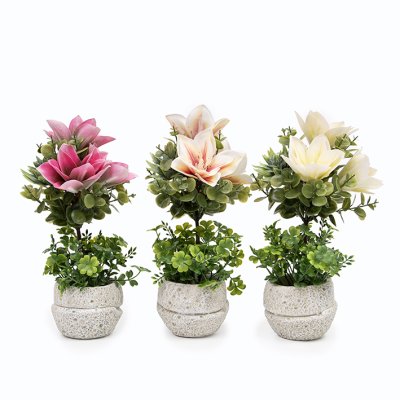 PLANTA CON FLOR 10CM