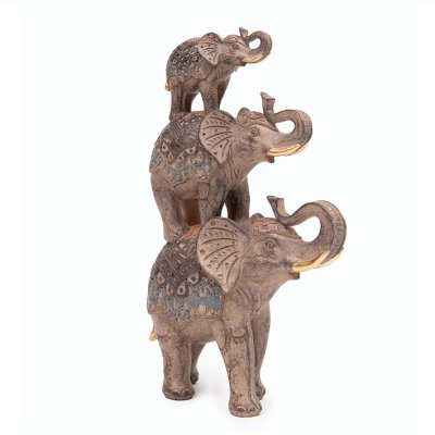 FIGURA ELEFANTE X3 30CM