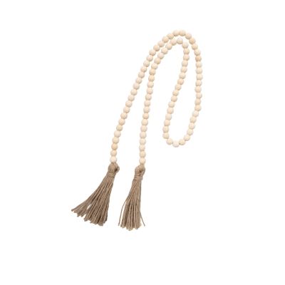 TIRA ESFERA DE MADERA DECO 130CM