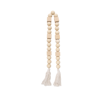 TIRA ESFERA DE MADERA DECO 100CM