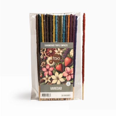SAHUMERIO TAO TRIPLE EMPASTE X 30 VARIEDAD