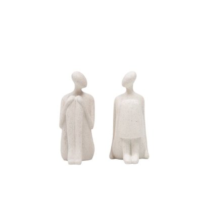 FIGURA PERSONAS RESINA 16CM